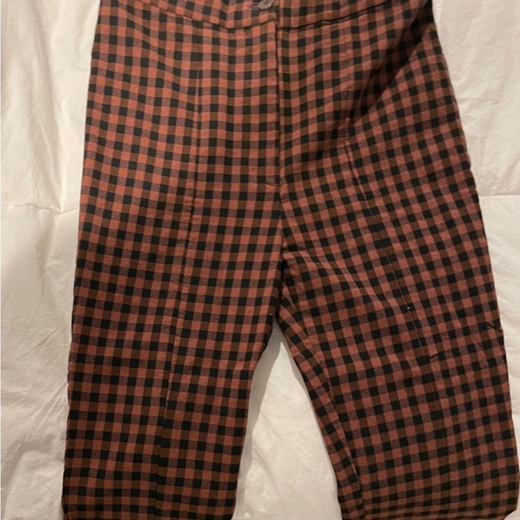 Urban outfitters brown checked trousers! - Picture 2 of 3